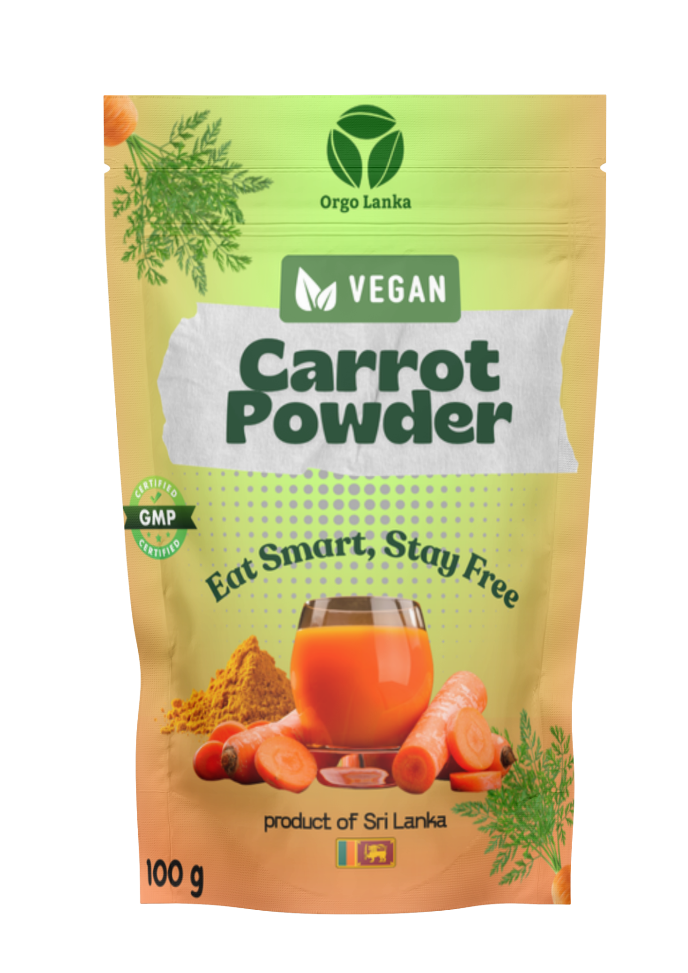 Vegan Carrot Powder