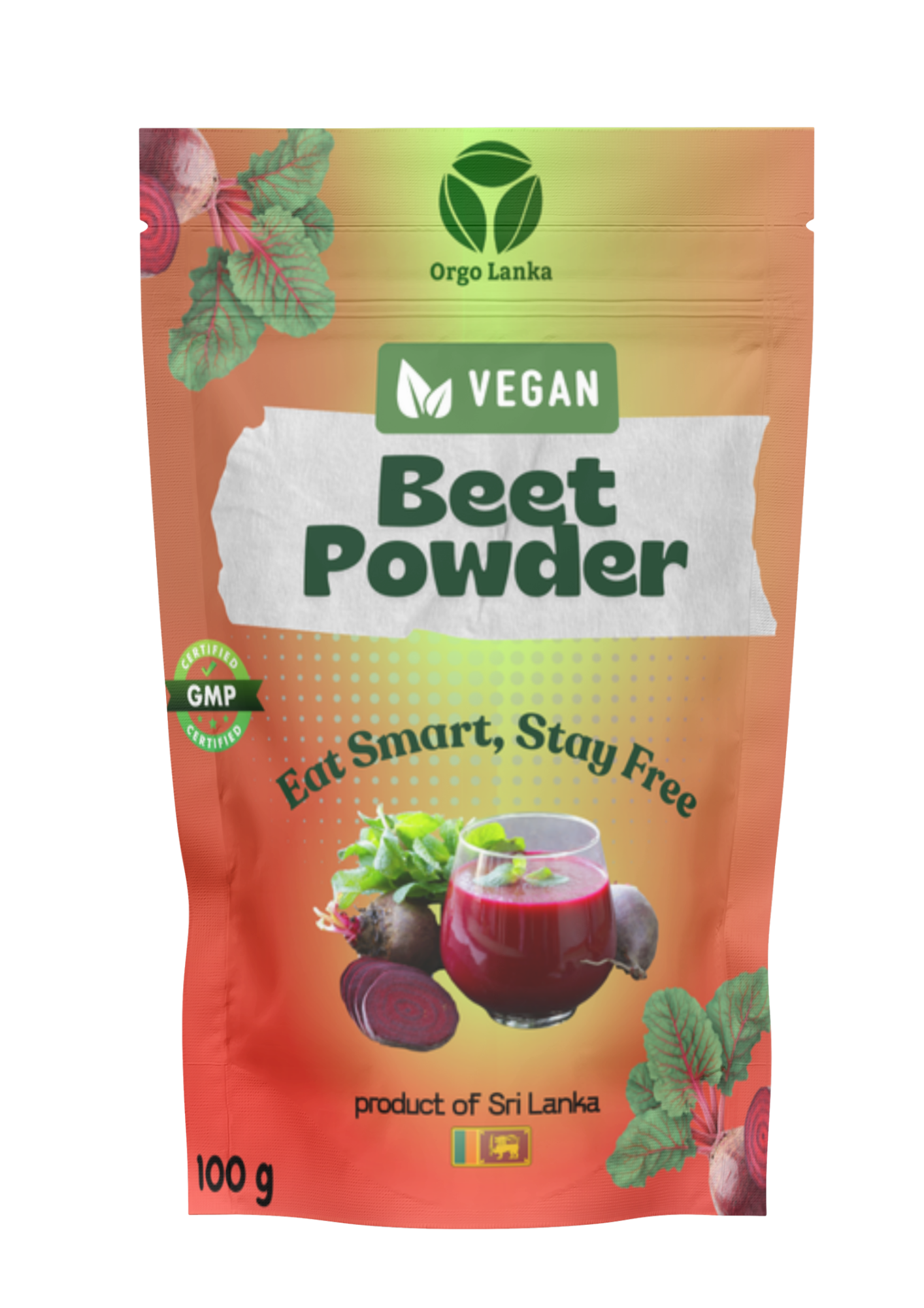 Vegan Beet Powder